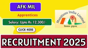 AFK MIL Recruitment 2025: Apply Offline for 50 Apprentices Posts | Last Date, El...