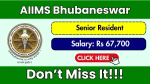 AIIMS Bhubaneswar Senior Resident Recruitment 2025 Out, Apply Online 132 Vacanci...