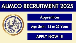ALIMCO Apprentices Recruitment 2025 Out - Apply Offline 10 Posts