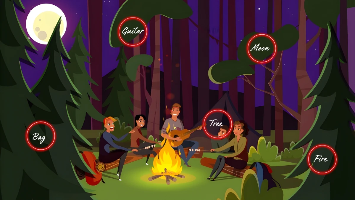 Brain Teaser: Find the 5 Hidden Words in 6 Seconds