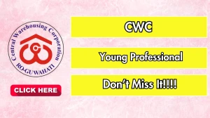 CWC Young Professional Recruitment 2025 Notification PDF Out - Apply Online 10 P...