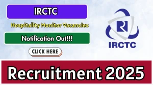 IRCTC Recruitment 2025: Walk in for 50 Hospitality Monitor Posts | Last Date, El...