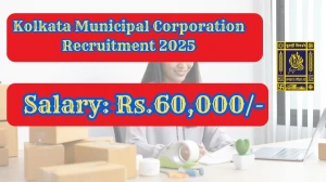 Kolkata Municipal Corporation Medical Officer Recruitment 2025 Notification PDF ...