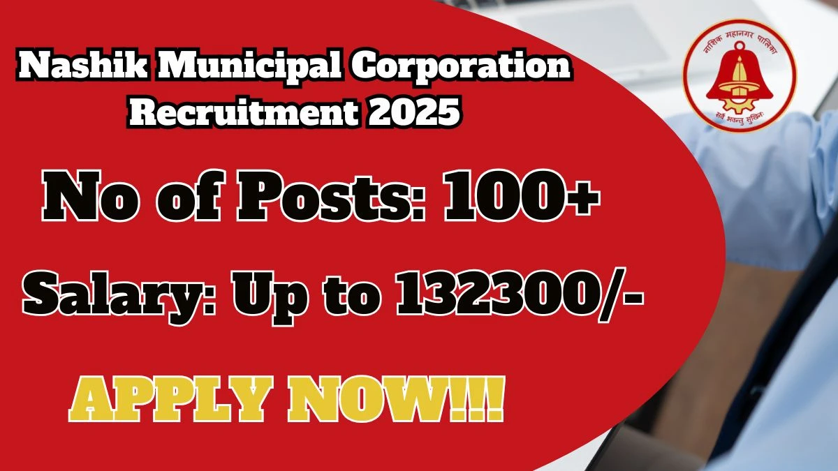 Nashik Municipal Corporation Assistant Engineer, Junior Engineer and Other Recruitment 2025 Out, Apply Online 114 Vacancy