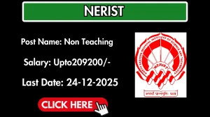 NERIST Non Teaching Recruitment 2025 Notification PDF Out - Apply Offline 78 Pos...