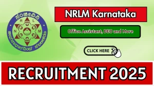 NRLM Karnataka Office Assistant, DEO and More Recruitment 2025 Notification PDF ...