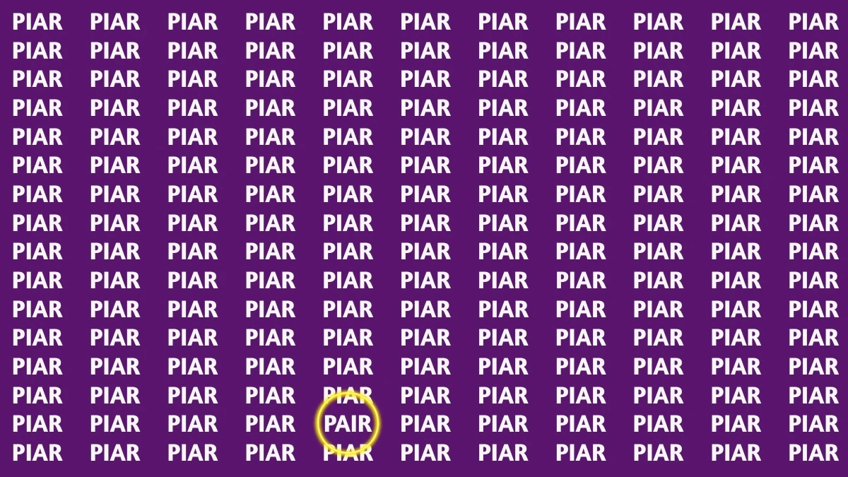 Optical Illusion: Spot the Hidden Word PAIR in 7 Seconds Optical Illusion: Spot the Hidden Word PAIR in 7 Seconds