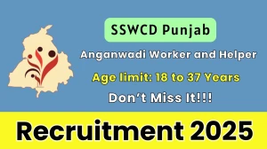 SSWCD Punjab Recruitment 2025 Notification PDF Out - Apply Online 6110 Anganwadi...