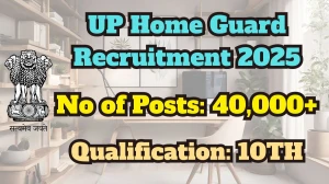 UP Home Guard Recruitment 2025 Notification PDF Out - Apply Online 41424 Posts