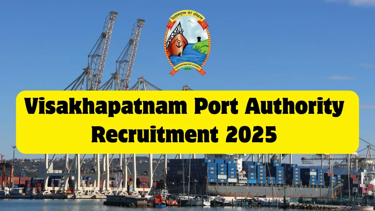 Visakhapatnam Port Authority Apprentices Recruitment 2025 Out - Apply Online 58 Posts