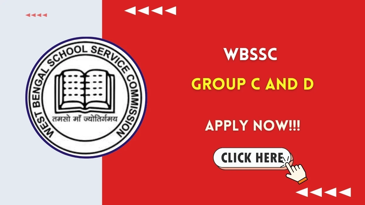 WBSSC Group C and D Recruitment 2025 Out, Apply Online 8477 Vacancies