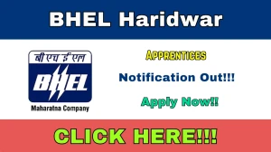 BHEL Haridwar Apprentices Recruitment 2025 Out - Apply Online 50 Posts