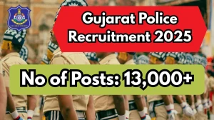 Gujarat Police Recruitment 2025 Notification PDF Out - Apply Online 13591 PSI, P...