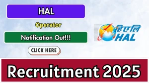 HAL Operator Recruitment 2025 Out - Apply Online 156 Posts