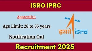 ISRO IPRC Apprentice Recruitment 2025 Out - Walk in for 100 Posts