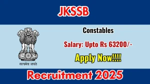JKSSB Constables Recruitment 2026 Out - Apply Online 1815 Posts