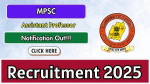Manipur PSC Assistant Professor Recruitment 2025 Notification PDF Out - Apply On...