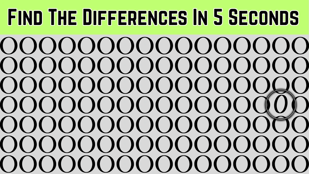 Optical Illusion: Can You Spot the Hidden Number 0 in 5 Seconds? Optical Illusion: Can You Spot the Hidden Number 0 in 5 Seconds?