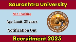 Saurashtra University Non Teaching Recruitment 2026 Out - Apply Online 71 Posts
