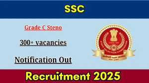 SSC Grade C Steno Recruitment 2026 Out - Apply Online 326 Posts