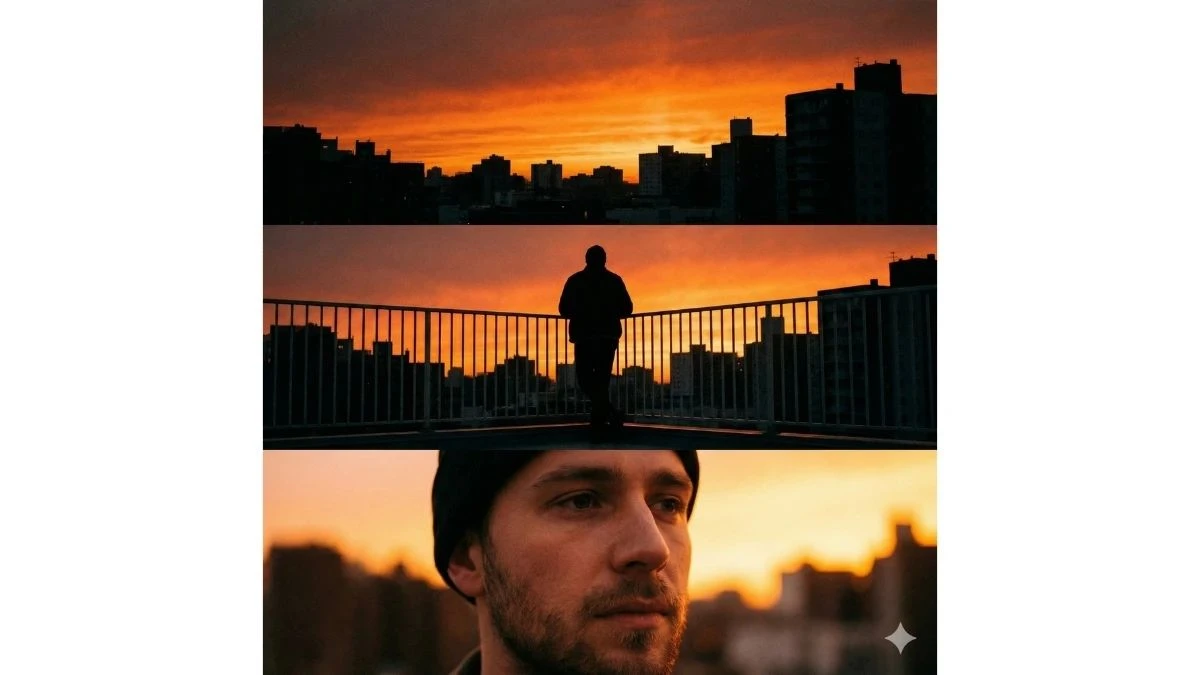 Viral 10 Gemini AI Photo Editing Prompts for Boys to Create 3-Layer Cinematic Rooftop Portraits