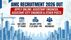 AMC Recruitment 2026 Out - Apply Online 572 Assistant Engineer, Assistant City Engineer and Other Posts