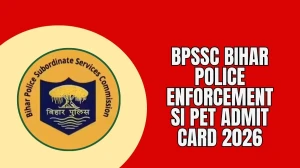 BPSSC Bihar Police Enforcement SI PET Admit Card 2026 Released – Download Hall Ticket at  bpssc.bih.nic.in