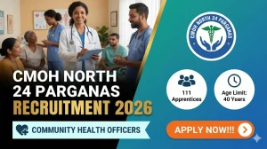 CMOH North 24 Parganas Community Health Officers Recruitment 2026 Out - Apply On...