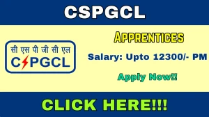CSPGCL Apprentices Recruitment 2026 Out - Apply Offline 245 Posts