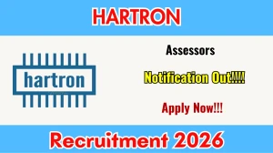 HARTRON Assessors Recruitment 2026 Out - Apply Online 300 Posts
