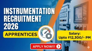 Instrumentation Apprentices Recruitment 2026 Out - Apply Offline 81 Posts