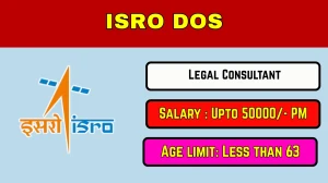 ISRO DOS Legal Consultant Recruitment 2026 Out - Apply Offline