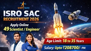 ISRO SAC Scientist/ Engineer Recruitment 2026 Out - Apply Online 49 Posts