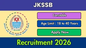 JKSSB Constable Recruitment 2026 Out - Apply Online 669 Posts