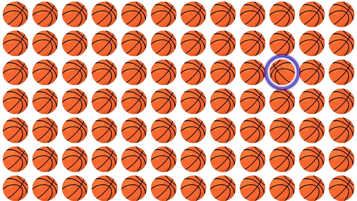 Optical Illusion: Challenge Yourself to Spot the Different Ball in 8 Seconds