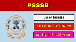 PSSSB Junior Engineer Recruitment 2026 Out - Apply Online 157 Posts