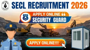 SECL Security Guard Recruitment 2026 Out - Apply Online 66 Posts