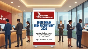South Indian Bank Recruitment 2026 Out - Apply Online Credit Analyst, Lead Analy...