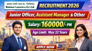 Balmer Lawrie Recruitment 2026 Out - Apply Online 28 Junior Officer, Assistant Manager and Other  Posts
