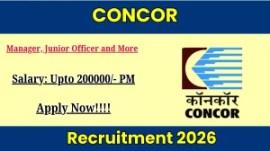 Container Corporation of India Recruitment 2026 Out - Apply Offline 05 Manager, ...