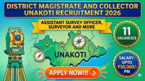 District Magistrate and Collector Unakoti Recruitment 2026 Notification PDF Out ...
