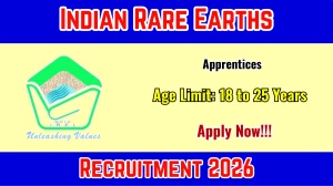IREL Apprentices Recruitment 2026 Out - Apply Offline 89 Posts