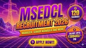MAHADISCOM Recruitment 2026 Out - Apply Online 120 Manager, Senior Manager and More Posts