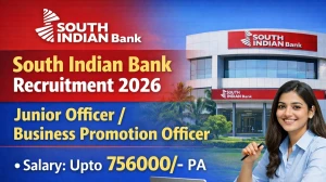 South Indian Bank Recruitment 2026 Out - Apply Online Junior Officer/ Business Promotion Officer Posts