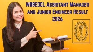 WBSEDCL Assistant Manager and Junior Engineer Result 2026 - Download Scorecard, Cut Off Marks