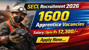 SECL Apprentice Recruitment 2026 Out - Apply Online 1600 Posts