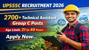 UPSSSC Technical Assistant Recruitment 2026 Out - Apply Online 2759 Posts