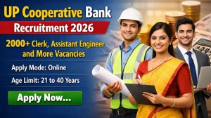 UP Cooperative Bank Recruitment 2026 Out - Apply Online 2085 Clerk, Assistant En...