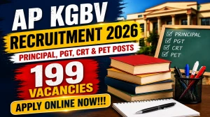AP KGBV Teaching Recruitment 2026 Notification Out - 299 Vacancies Apply Online