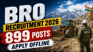 BRO Recruitment 2026 Notification Out: 899 GREF Posts, Apply Offline Now